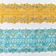bugle trimming lace
